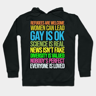 Science Love Womens Rights Gay Hoodie